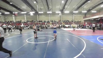 130 lbs Quarterfinal - Micha Knight, Saguache Wolves vs Gunner Haelbig, Snowflake Lobos