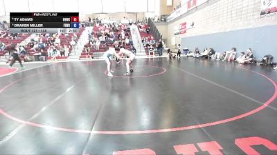 138 lbs Quarterfinal - Ty Adams, East Idaho Elite Wrestling Club vs Draken Miller, Fighting Squirrels Wrestling Club
