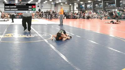 52 lbs Round 4 - 2:15pm Saturday - Crew Leiniger, Westshore D.S. vs Kane Carter, Mile High