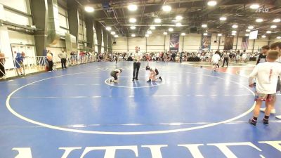 90 lbs Rr Rnd 1 - Eli McFarland, Mat Assassins White vs Matthew Murschell Jr, Gentile Trained