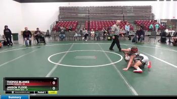 70 lbs Round 1 (8 Team) - Jaxson Flood, Minions Green (GA) vs Thomas Blanke, Illinois Menace