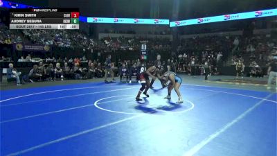 145 lbs Consi Of 8 #2 - Kirin Smith, Clovis West (CS) vs Audrey Segura, Redwood -Visalia (CS)