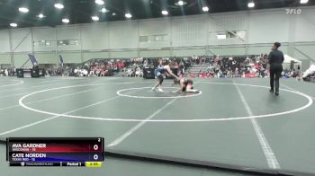 105 lbs 4th Wrestleback (16 Team) - Ava Gardner, Wisconsin vs Cate Norden, Texas Red