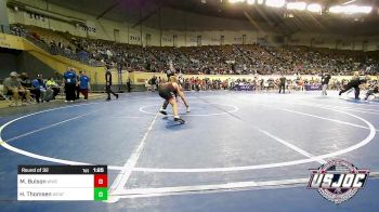 80 lbs Round Of 32 - Michael Bulson, Wichita Wrestling Club vs Hayden Thomsen, Weatherford Youth Wrestling