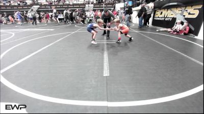 52 lbs Quarterfinal - KianRay Maine, Lexington Wrestling Club vs Janson Jones, Standfast OKC