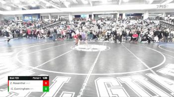 165 lbs Cons. Round 4 - Zaiden Rosenthal, East vs Colton Cunningham, Spring Creek