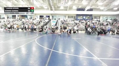 140 lbs Cons. Semi - Dominic Gardea, Green River Grapplers vs Landon Stohel, Sublime Wrestling Academy