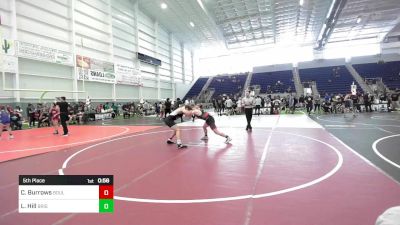 150 lbs 5th Place - Coen Burrows, Boulder City vs Landon Hill, Brighton WC