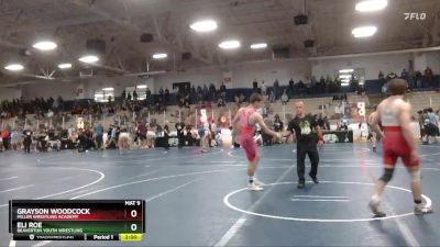 160 lbs Champ. Round 2 - Eli Roe, Beaverton Youth Wrestling vs Grayson Woodcock, Miller Wrestling Academy