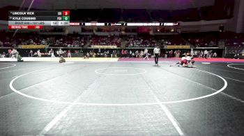 157 lbs Round Of 16 - Lincoln Vick, Iowa State vs Kyle Cousins, Pennsylvania State