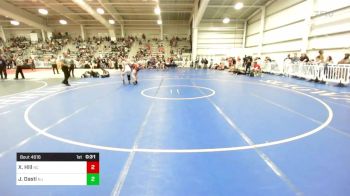 152 lbs Consi Of 32 #1 - Xander Hill, NC vs Joseph Dasti, NJ