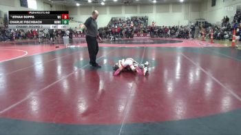 60 lbs Champ. Round 2 - Ethan Soppa, Weigh-In Club vs Charlie Fischbach, Maple Grove Wrestling Club