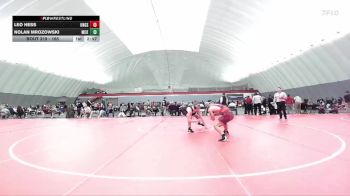 165 lbs Champ. Round 3 - Leo Hess, Unattached Glenville State vs Nolan Mrozowski, McKendree