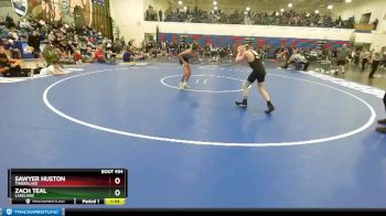 98 lbs Semifinal - Zach Teal, Lakeland vs Sawyer Huston, Timberlake