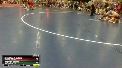 170 lbs Round 2 (8 Team) - Trevor Steffy, Blackman WC vs Andrew Clayton, SVRWC Black