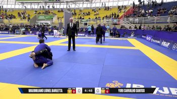 Yuri Carvalho Santos vs Maximiliano Lionel Barletta 2025 Brasileiro Jiu-Jitsu IBJJF