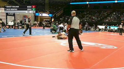 190 Class 2 lbs Semifinal - Grant Walker, Mexico vs Jace Renfro, Seneca