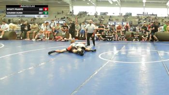 154 lbs Semifinal - Wyatt Frantz, Ohio United - MS vs Louden Dunn, Team Lil SHUTTs - MS