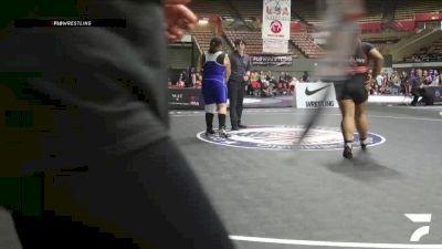 Cons. Round 3 - Daniela Ruby Gomez vs Sandra Salas, Edison High School Wrestling