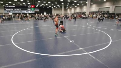 132 lbs Champ. Rd Of 32 - Colt Boyles, DC Elite Wrestling vs Maddox Preskitt, Ranger 47 Wrestling Club