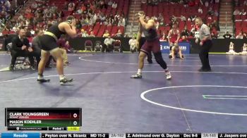 2A-220 lbs Cons. Round 5 - Mason Koehler, Glenwood vs Clark Younggreen, Mount Vernon