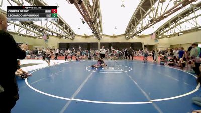 89 lbs Final - Cooper Grant, Maine Hammahs MS vs Leonardo Spagnuolo, Edge Wrestling