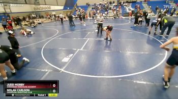 110 lbs Semifinal - Judd Morby, Sanderson Wrestling Academy vs Nolan Carlson, Champions Wrestling Club