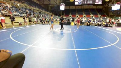 155 lbs 7th Place - Rhaigyn Trenary, IN vs Symone Jewell, CA