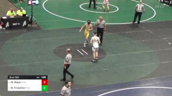 140 lbs Quarterfinal - Nathaniel Mack, Penn Cambria vs Max Firestine, Franklin Regional