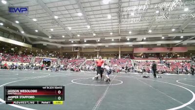 76 lbs 1st Place Match - Jaxson Wesoloski, Junction City vs Jasper Stafford, WWC