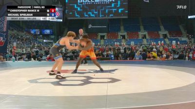 190 lbs Cons. Rd Of 16 - Christopher Mance III, GA vs Michael Spielman, PA