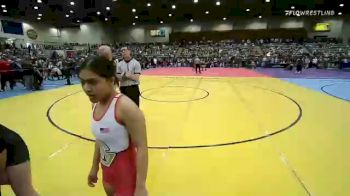 125 lbs Round Of 32 - Briseis Serrano, Swamp Monsters vs Brady Boll, Ruis Wrestling Academy