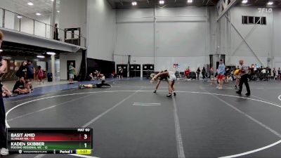 138 lbs Placement (4 Team) - Kaden Skibber, Pocono Regional WC vs Basit Amid, Scanlan WA