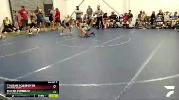 105 lbs Round 7 (8 Team) - Curtis Cubbage, 84 Athletes vs Tristan Rosemeyer, Orchard South