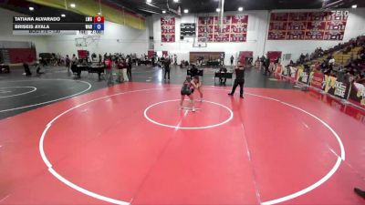 130 lbs Round 2 - Tatiana Alvarado, Legacy Wrestling Center vs Briseis Ayala, Warren