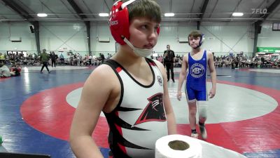 100 lbs Semifinal - Logan Langston, Jackson County Wrestling Club vs Waylon Jarrard, Banks Co. BattleBorn Wrestling