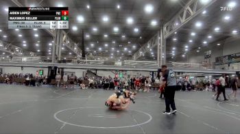 165 lbs Finals (2 Team) - Maximus Seller, The Plumbers vs Aiden Lopez, Pirates WC