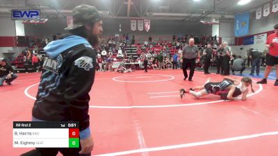 63 lbs Rr Rnd 2 - Brody Harris, Bartlesville Wrestling Club vs Mackenzie Eighmy, Heat