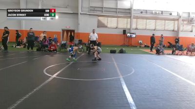 48 lbs Semifinal - Jacob Street, Capital City Wrestling Club vs Greyson Grunden, Defiance Relentless Wrestling