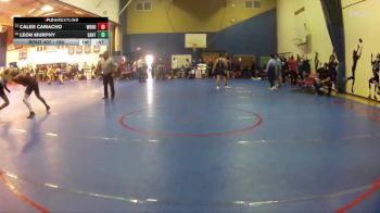 150 lbs Cons. Round 3 - Leon Murphy, Santiago (Corona) vs Caleb Camacho, Woodbridge