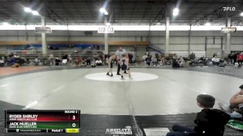 70 B Round 2 - Ryder Shirley, Hawk Wrestling Club vs Jack Mueller, Kuna Klub Wrestling