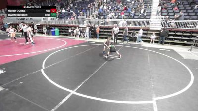 54 lbs Round Of 16 - Henry Jones, Pueblo County WC vs Owen Smerud, Cowboy Kids WC