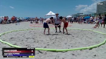 106-116 lbs Round 3 - Julian Hoover, Carolina Elite Wrestling Club vs Matthew Fleming, North Carolina