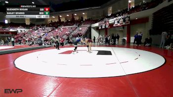 130 lbs Rr Rnd 1 - Elizabeth Bogan, Searcy High School vs Bailey Sparks, Miami HS Girls