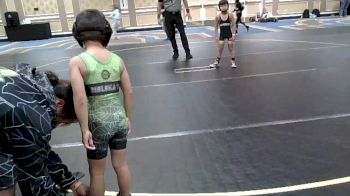 52 lbs Quarterfinal - Kainoa Gacuma, Hawkeye WC vs Ikaikaokeakuaokalani Lester, Ainapaa Wrestling Team