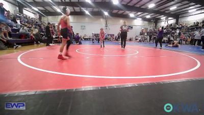 76 lbs Consolation - Jett Manning, Barnsdall Youth Wrestling vs Hailen Hiner, Pawnee Wrestling Club