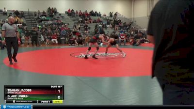 126 lbs Cons. Round 4 - Teagan Jacobs, Grand Valley vs Blake Unruh, Mountain Vista