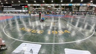 85 lbs Cons. Round 3 - Isaac Smith, Watford City Wolves vs Brad Halvorsen, Shepherd Wrestling Club