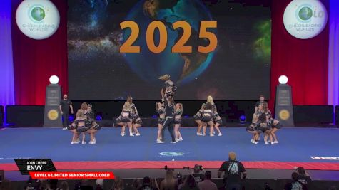 Icon Cheer - Envy [2025 L6 Limited Senior Small Coed Semis] 2025 The Cheerleading Worlds
