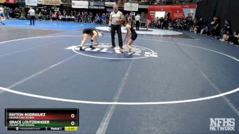 100G Quarterfinal - Payton Rodriguez, Eielson High School vs Grace Loutzenhiser, Colony High School